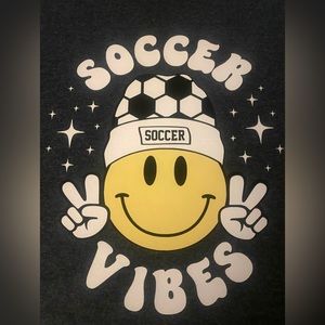 Soccer Shirt Custom-Made(large Heather navy )